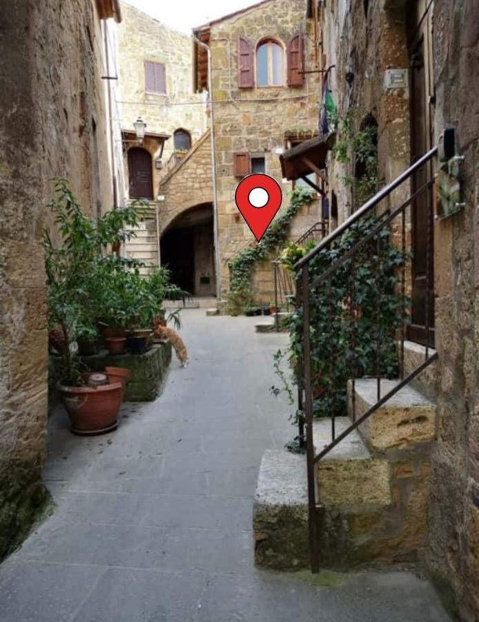 Ferienwohnung Casa Il Girasole Pitigliano Exterior foto