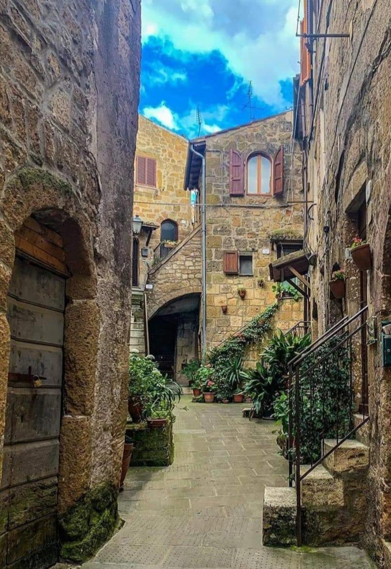 Ferienwohnung Casa Il Girasole Pitigliano Exterior foto